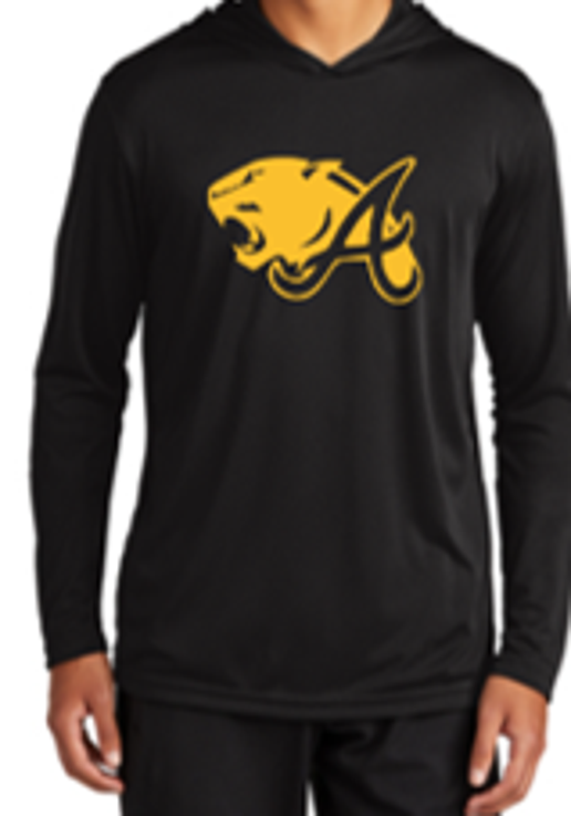 Panther- Adult Dry Fit LIGHT weight Hooded Long sleeve