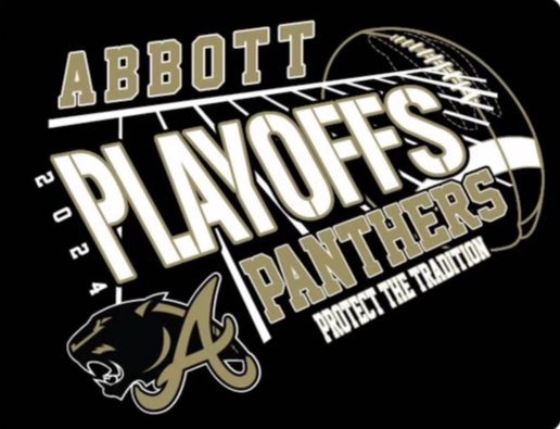 2024 Abbott Panthers Football Playoffs - Cotton, Short Sleeve