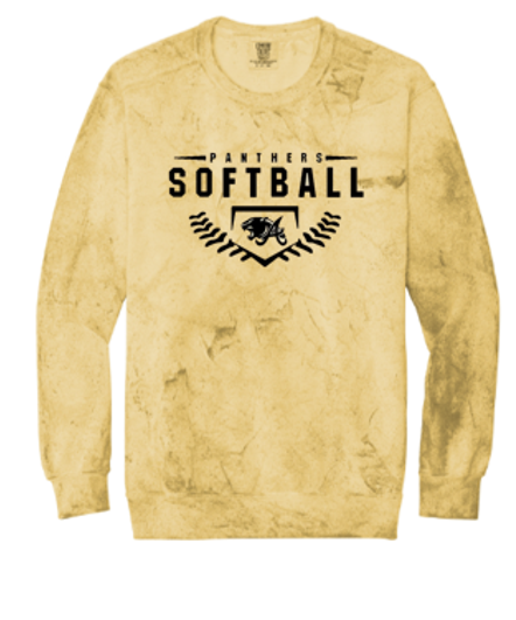 *Lady Panthers -Comfort Colors Ring Spun Crewneck Sweatshirt