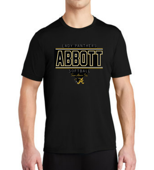 Team Above Self: Lady Panthers Softball Dry Fit Short Sleeve