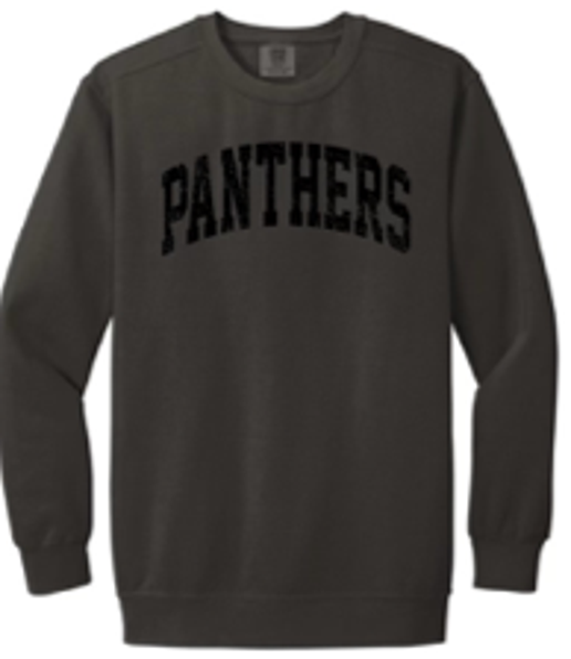*Panthers -Comfort Colors Ring Spun Crewneck Sweatshirt